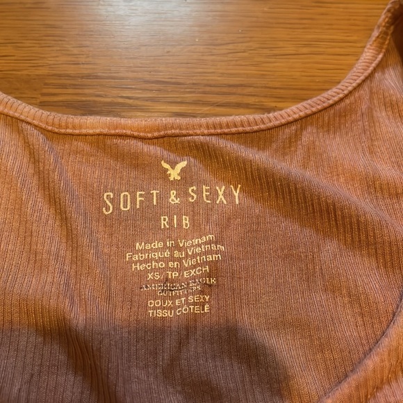 American Eagle Soft & Sexy Rib Tank - Picture 5 of 8